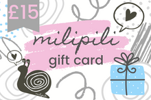 Load image into Gallery viewer, milipili gift card
