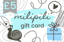 Load image into Gallery viewer, milipili gift card
